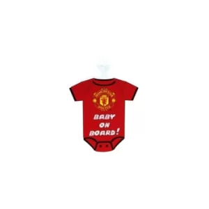 Image of Manchester United FC Baby On Board Sign