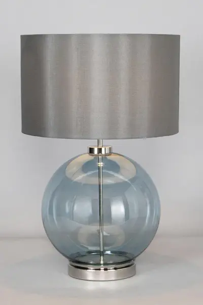 Image of BHS Lighting Metro Table Lamp Silver