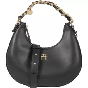 Image of Tommy Hilfiger Th Chic Shoulder Bag - Black