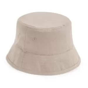 Image of Beechfield Childrens/Kids Organic Cotton Bucket Hat (M-L) (Sand)