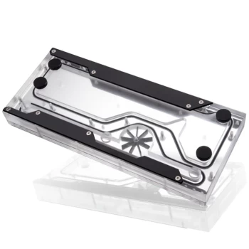 Image of Raijintek ACHERON 240 RBW D-RGB Distro Plate - Acrylic