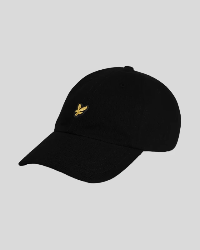 Image of Lyle & Scott Mens Baseball Cap in Black