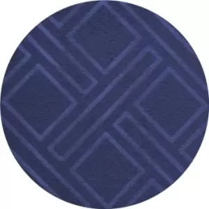 Image of Blackout Curtains Eyelet Ring Top Diamond, Polyester, Blue, 46 x 54 - Blue - Alan Symonds