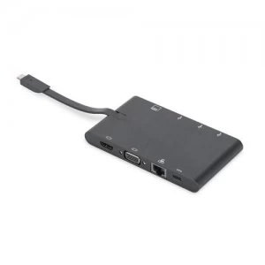 Image of Digitus DA-70865 notebook dock/port replicator Wired USB 3.2 Gen 1 (3.1 Gen 1) Type-C Black