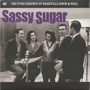 Image of Various - Sassy Sugar : The Pure Essence Of Nashville Rock & Roll Vinyl