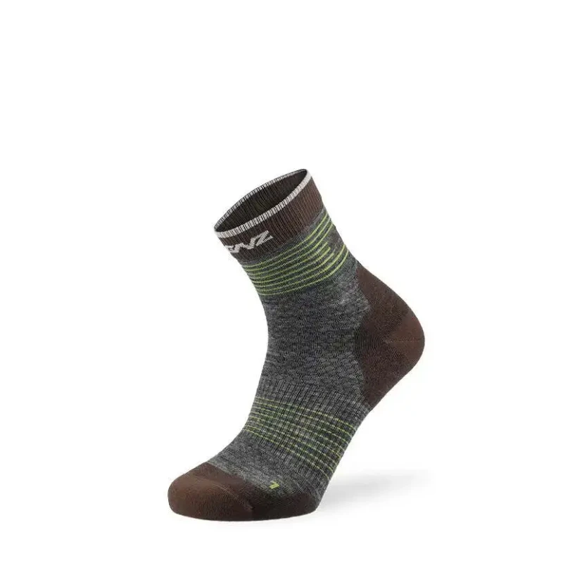 Image of Socks Lenz Merino 2 Low Gris Unisex 39/41