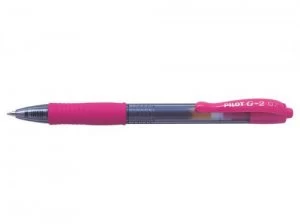 Image of Pilot G207 Gel Retractable 0.7 Pink PK12