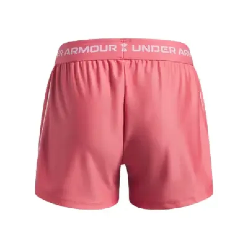 Image of Girl's shorts Under Armour Tech Play Up Rose Female 10/12 ans