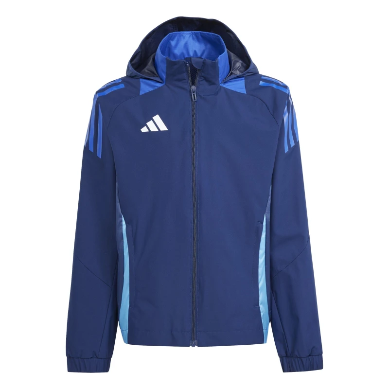 Image of adidas Unisex Kids Rain Anorak Navy Blue unisex 5-6 Years