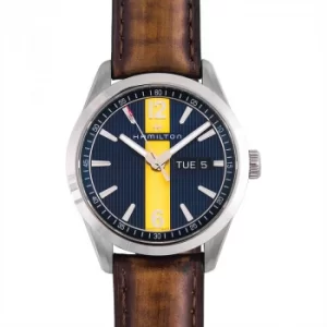 Image of Broadway Quartz Multicolored Dial Stainless Steel Mens Watch