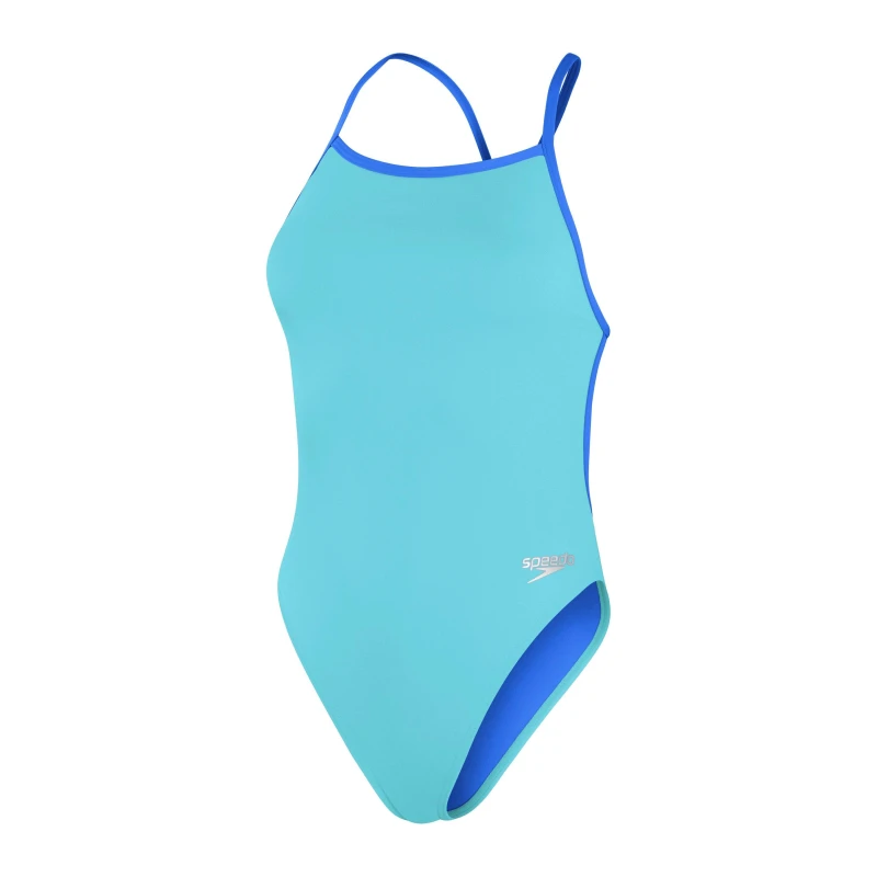 Image of Speedo Womens One Piece Swimsuit Blue female 26