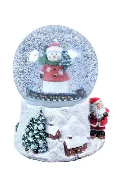 Image of Musical Snowman Christmas Snowglobe