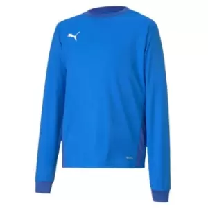 Image of Puma 23 Long Sleeve Jersey Junior Boys - Blue
