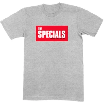 Image of The Specials - Protest Songs Unisex Medium T-Shirt - Grey