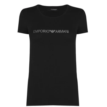 Image of Emporio Armani Emporio Neo Rom T Shirt - Black