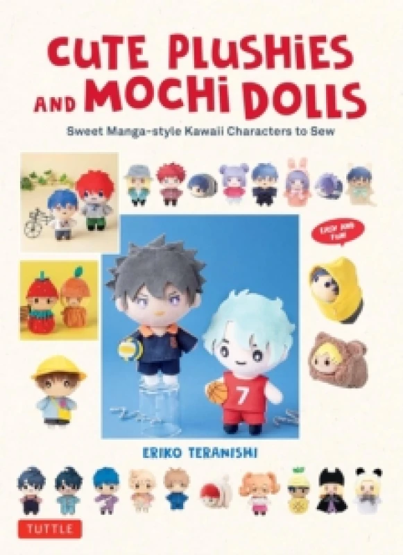Image of Cute Plushies and Mochi Dolls. Hardback. By Eriko Teranishi Books