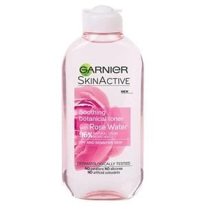 Image of Garnier Natural Rose Water Toner Sensitive Skin 200ml