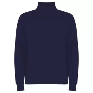 Image of Kustom Adults Unisex Kit Sweat Jacket (L) (Navy)