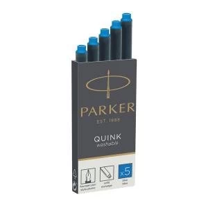 Image of Parker Quink Liquid Ink Single Use Fountain Pen Cartridge Refills