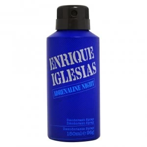Image of Enrique Iglesias Adrenaline Night Deodorant 150ml