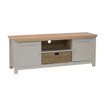 Image of LPD Cotswold TV Cabinet in Grey - TV's up to 50