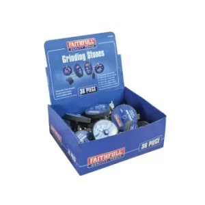Image of Grinding Wheel Assortment, 36 Piece