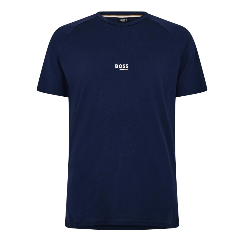 Image of Boss T-Shirt Rn Slim Fit 10249533 0 Navy 415 male L