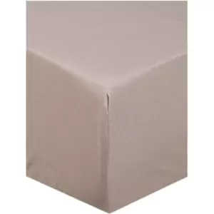 Image of Linea Egyptian 200 Thread Count Fitted Sheet - Grey