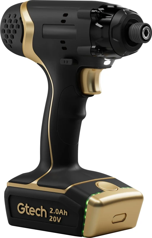 Image of Gtech Cordless Impact Driver Drill - Black / Gold