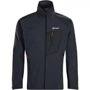Image of Berghaus Mens Ghlas Black Softshell Jacket (S)