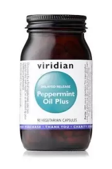 Image of Viridian Peppermint Oil Plus 90 Capsules