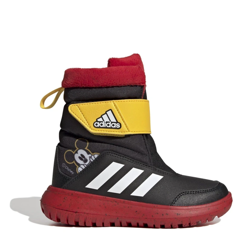 Image of adidas Winterplay x Disney Walking Shoes Childrens - Black C10