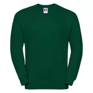 Image of Russell Workwear V-Neck Sweatshirt Top (M) (Bottle Green)