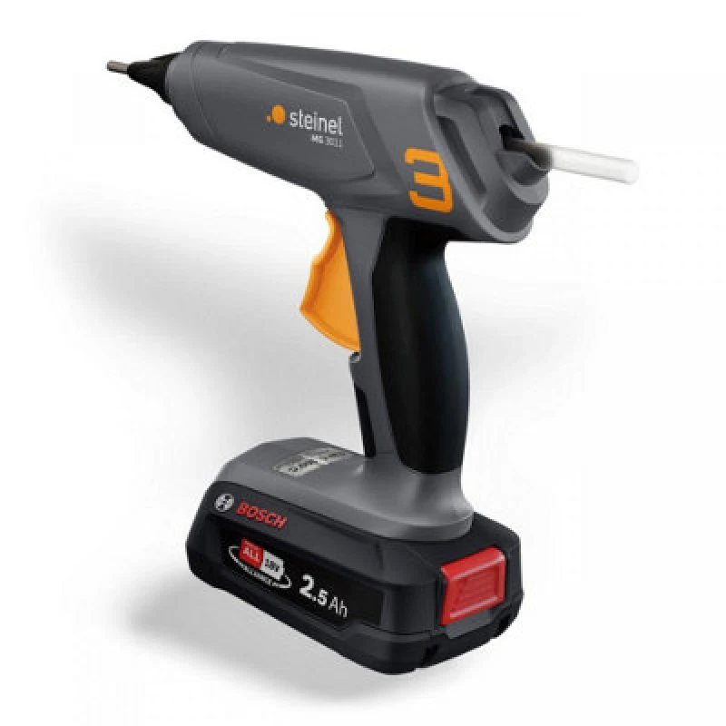 Image of Steinel MOBILEGLUE 3011 18v PowerForAll Cordless Glue Gun MOBILEGLUE 3011 Batteries: 1 x 2.5ah Li-ion