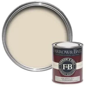 Image of Farrow & Ball Modern Eggshell Paint Lime White - 750ml