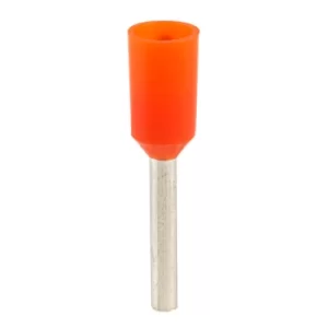 Image of TruConnect Bootlace Ferrules 0.50mm Orange Pack of 100