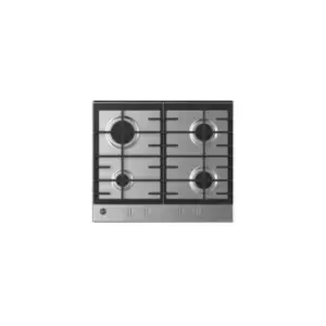 Image of Hoover HHG6BRK3X H-Hob 300 Gas 4 Burner Gas Hob Stainless Steel