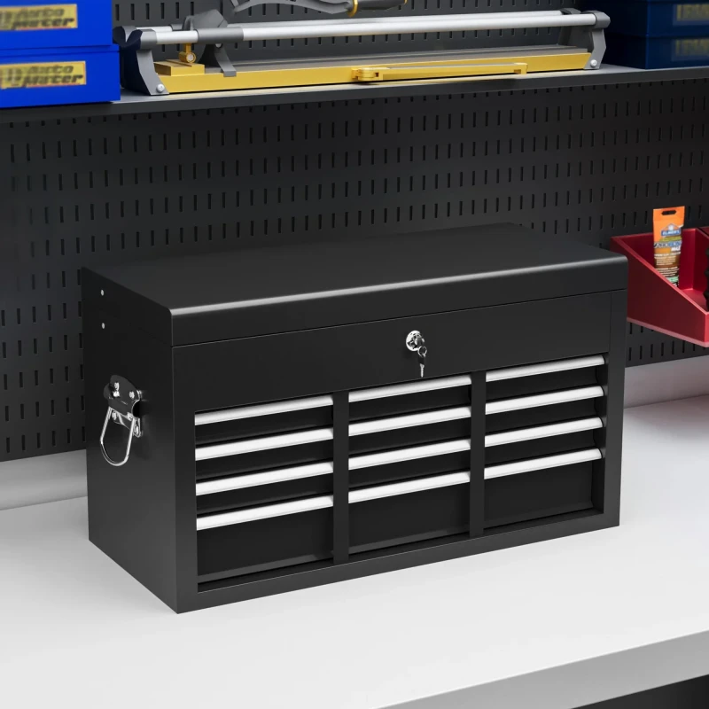 Image of HOMCOM 6 Drawer Tool Chest - Homcom 5056725536695