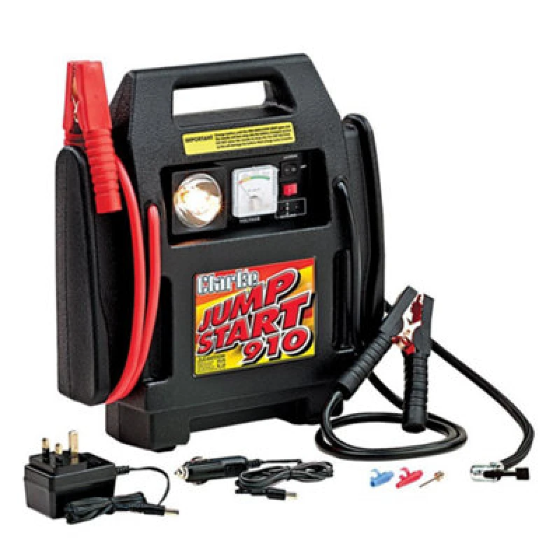 Image of Clarke Jump Starter & Air Compressor 12V 900A Battery Booster Charger Js910