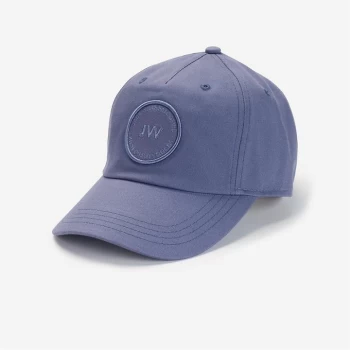 Image of Jack Wills Circle Embroidered Cap - Blue