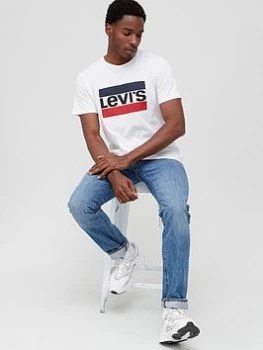 Image of Levis Sportswear Logo T-Shirt - White Size M Men