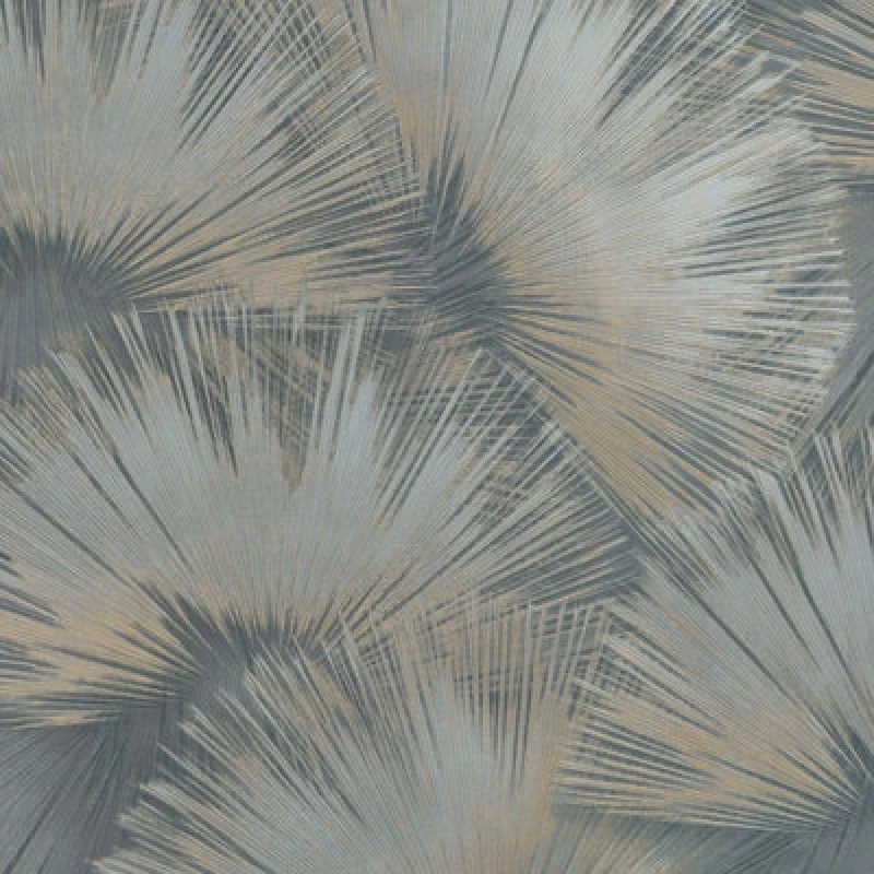 Image of Rasch Opulenza Fan Wallpaper - Blue Blue WN5WR Unisex