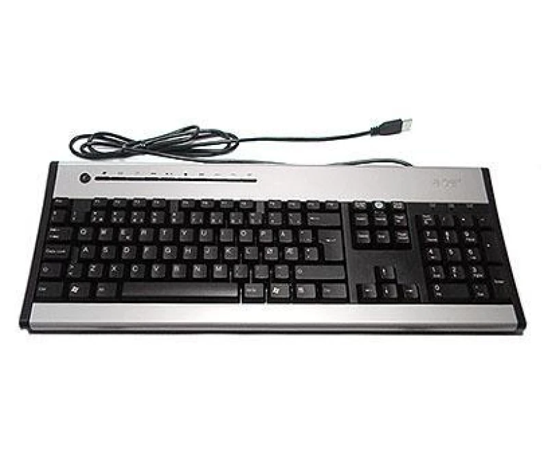 Image of Acer KB.KUS03.237 keyboard USB Italian Black. Silver