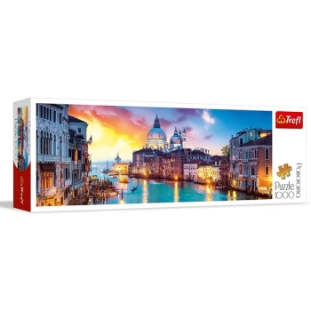 Image of Panorama Canal Grande Venice Jigsaw Puzzle - 1000 Pieces