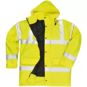 Image of Portwest Hi-Vis Traffic Jacket (S460) / Workwear / Safetywear (L) (yellow) - yellow