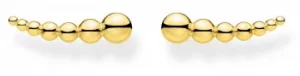 Image of Thomas Sabo 18k Yellow Gold Ear Climber Earrings H2156-413- Jewellery