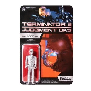 Image of T1000 Officer with Hole In The Head Terminator 2 ReAction Action Figure