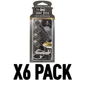 Image of New Car Scent (Pack Of 6) Yankee Candle Vent Stick