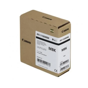 Image of Canon PFI1100MBK Matte Black Ink Cartridge