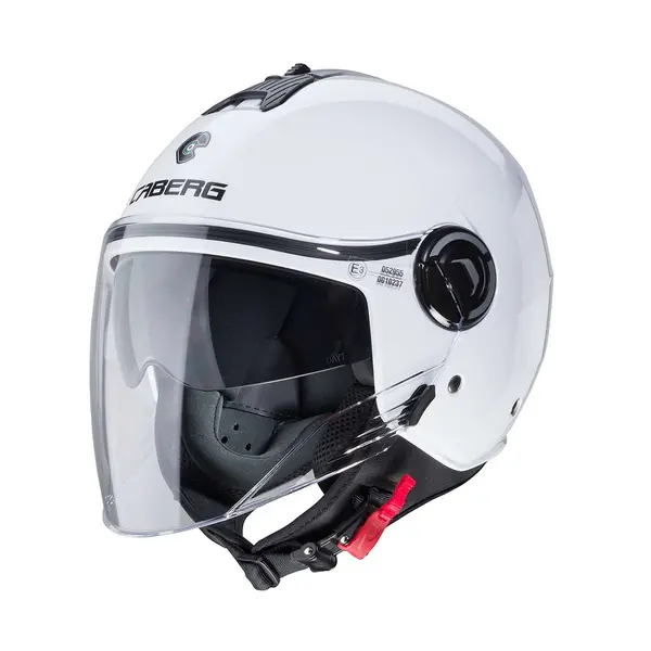 Image of Caberg Riviera V4 X White Jet Helmet Size S